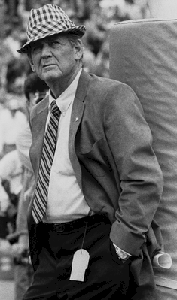 Alabama Coach Bear Bryant
